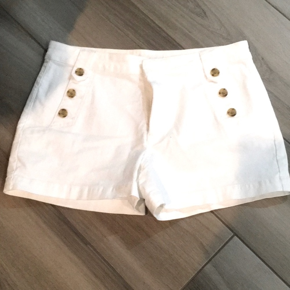 White Loft sailor shorts